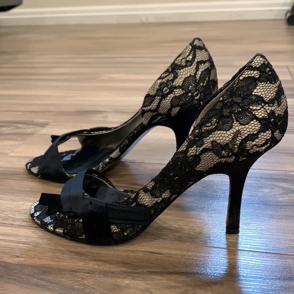 Nine West Fancy Lace Pumps - Picture 2 of 2